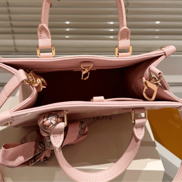 Louis Vuitton Onthego Small Blossom Pink Monogram 9.8 Inches