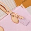 80-1.jpg Louis Vuitton Onthego MM Pink 14.0 Inches M46781