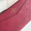 Louis Vuitton Pochette Melanie Monogram Empreinte Bordeaux 9 Inches M68712