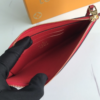 Louis Vuitton Pochette Melanie Monogram Empreinte Cerise 9 Inches M68712