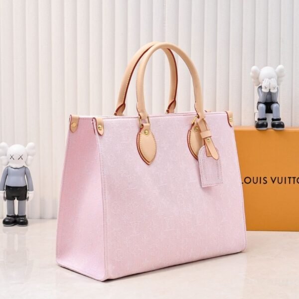 84-1.jpg Louis Vuitton Onthego MM Pink 14.0 Inches M46781