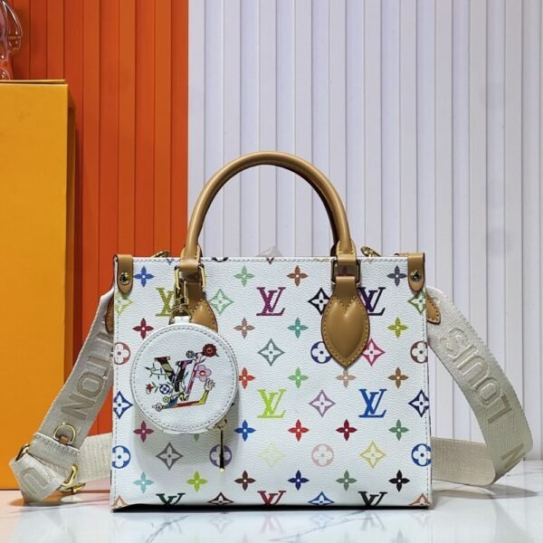 Louis Vuitton Onthego PM White 9.8 Inches M45659