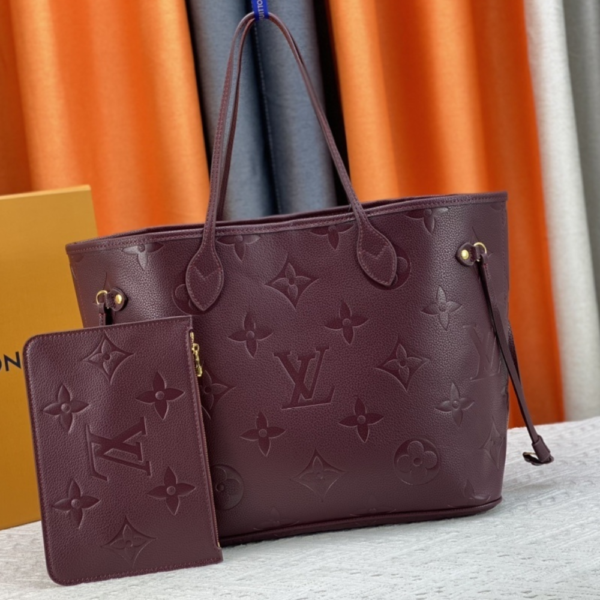 Louis Vuitton Neverfull MM Grenat 12.2 Inches M12605