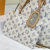 Louis Vuitton Neverfull MM Multicolor Beige 12.2 Inches M24905
