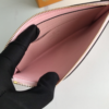 88-2 Louis Vuitton Pochette Melanie Monogram Empreinte Rose Ballerine 9 Inches M68712