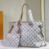 Louis Vuitton Neverfull MM Multicolor Beige 12.2 Inches M24905