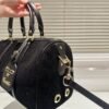 Gucci Small Jumbo GG Canvas Duffle Bag Black 11.8 Inches