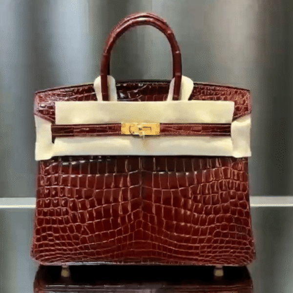 Hermès Birkin Bag Red Crocodile 9.8 Inches