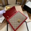 [Premium Quality] – Gucci Queen Margaret Gg Small Top Handle Bag Red 10 Inches 476541 9I6St 8540
