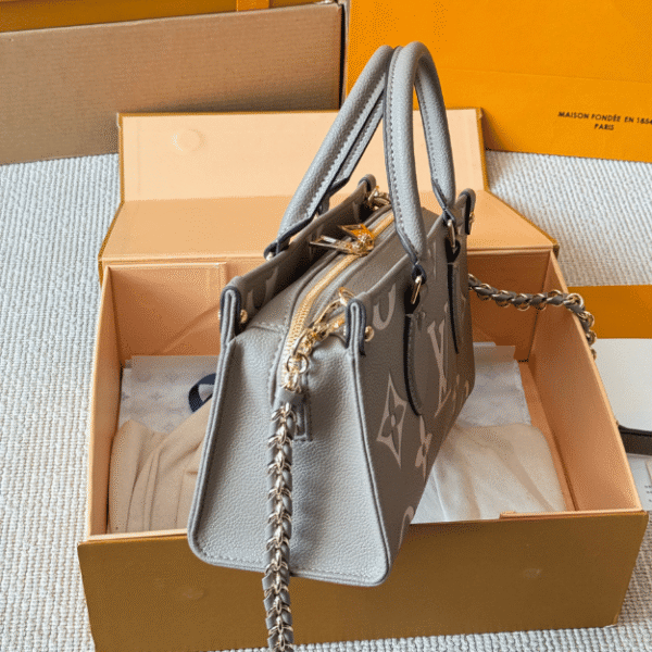 Louis Vuitton Onthego PM Taupe Monogram 9.4 Inches