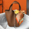 Hermès Picotin Lock Bag Brown 7.1 Inches