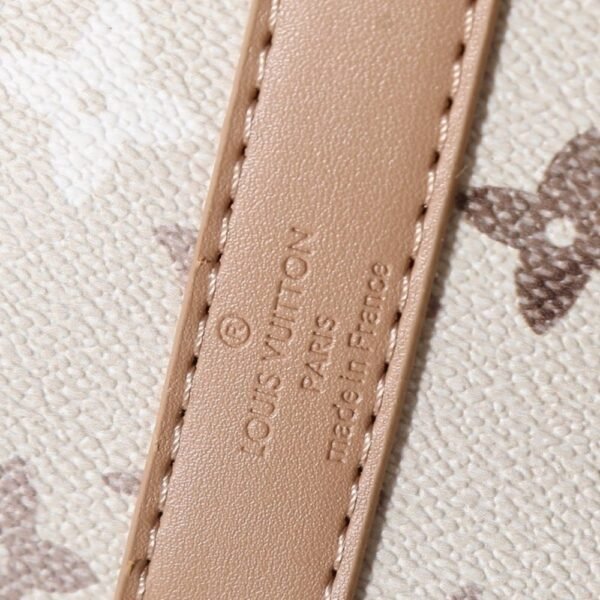Louis Vuitton Keepall Bandoulière 25 Monogram Beige 9.9 Inches