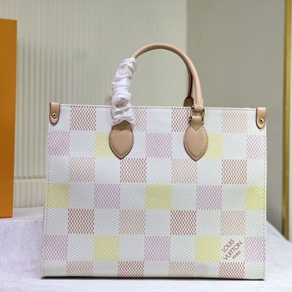 97-1.jpg Louis Vuitton Onthego MM Pink 13.8 Inches M40518