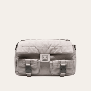 AURCN-BAG1003 Chanel Messenger Bag Grey 13.8 Inches