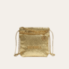 Chanel 22 Sequined Coin Bucket Bag Gold 6.7 Inches