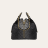 Chanel 25 Hobo Bucket Bag Black 10.2 Inches