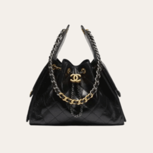 Chanel 25 Small Hand Bag Black 13.4 Inches AS5293-B21741-94305