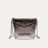 AURCN-BAG1028 Chanel 22 Mini Drawstring Bucket Bag Ombere 7.9 Inches