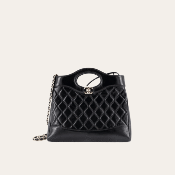 Chanel 31 Shopping Bag Black 13.8 Inches