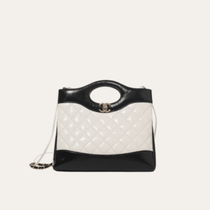 Chanel 31 Shopping Bag Black & White 13.8 Inches