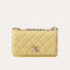 Chanel Trendy Cc Woc (Wallet On Chain) Pastel Yellow 7.5 Inches