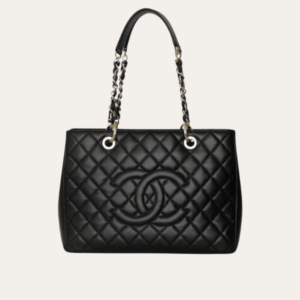 Chanel Bolsa Grand Tote Black 13.0 Inches A50995