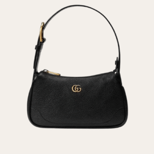 Gucci Aphrodite Small Shoulder Bag Black 9.4 Inches