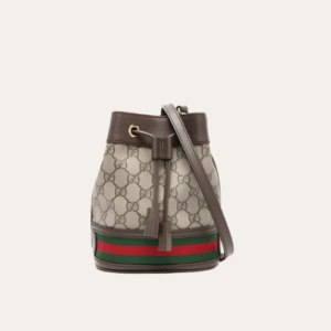 Gucci Ophidia Gg Mini Bucket Bag Beige 6.3 Inches
