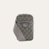 Gucci Ophidia Gg Mini Messenger Bag Grey 7 Inches