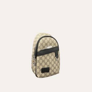 Gucci Gg Supreme Chest Bag Beige 11 Inches