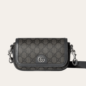 Gucci Ophidia Gg Mini Camera Bag Black 7.5 Inches