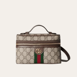 Gucci Ophidia Gg Vanity Bag Beige 6.3 Inches 838491 FAE0P 9746