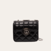 Gucci Gg Supreme Mini Camera Bag Black 6.7 Inches