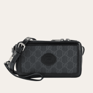 Gucci Deco Mini Shoulder Bag Black 7 Inches