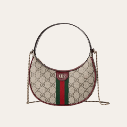 Gucci Ophidia Small Shoulder Bag Beige 7.9 Inches 838463 FAE0P 9789