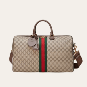 Gucci Ophidia Medium Duffle Bag Beige 17.7 Inches