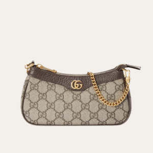Gucci Ophidia Mini Handbag Beige 7.5 Inches
