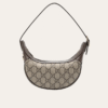 Gucci Ophidia Mini Moon Bag Beige 7.9 Inches ‎838479 FAE0S 9746