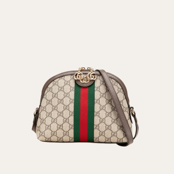 Gucci Ophidia Small Dome Bag Beige 9 Inches