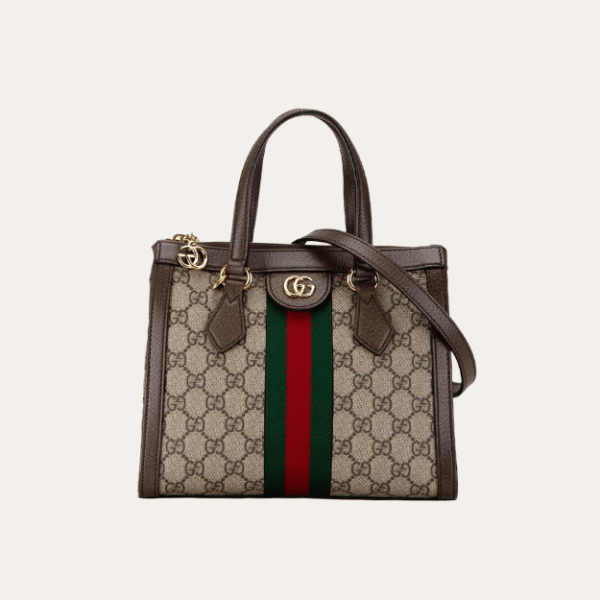 Gucci Ophidia Small Tote Bag Beige 9.4 Inches 524537 K05NB 8745