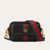 Gucci Ophidia Mini Camera Bag Black 7.9 Inches