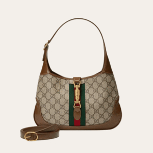 Gucci Jackie 1961 Large Shoulder Bag Beige 11.8 Inches