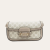 Gucci Horsebit 1955 Small Top Handle Bag Beige 9.1 Inches