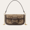 Gucci Horsebit 1955 Mini Bag Brown 9.1 Inches