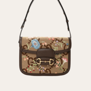 Gucci Horsebit 1955 Shoulder Bag Brown 10.2 Inches