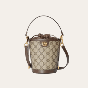 Gucci Ophidia Mini Bucket Bag Gg Canvas 4.7 Inches