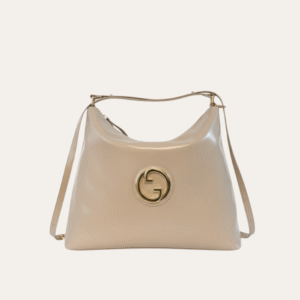 Gucci Interlocking G Tote Bag Beige 15.0 Inches