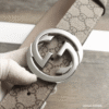 AURGC-BELT1000-4.png Gucci Gg Supreme Belt With G Buckle Beige