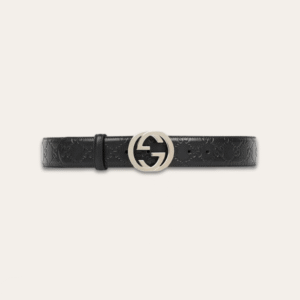 Gucci Signature Belt Black Brown