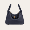 AURHM-BAG1003 Hermès Lindy 26 Bag Navy Blue 10.2 Inches